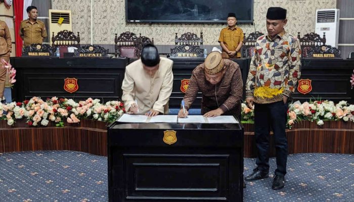DPRD Kabupaten Gorontalo Gelar Paripurna Persetujuan Ranperda Pertanggungjawaban APBD 2023