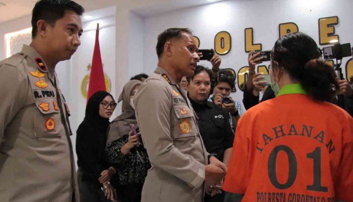 Gelapkan 11 Unit Laptop Milik Rekannya, Mahasiswi di Gorontalo Dibekuk Polisi