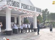 Pimpin Apel, Ini Pesan Agustina Bilondatu kepada Staf KPU Kabupaten Gorontalo