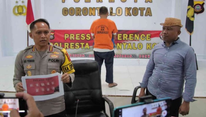 Miliki 9 Paket Sabu, Warga Kota Gorontalo Dibekuk Polisi