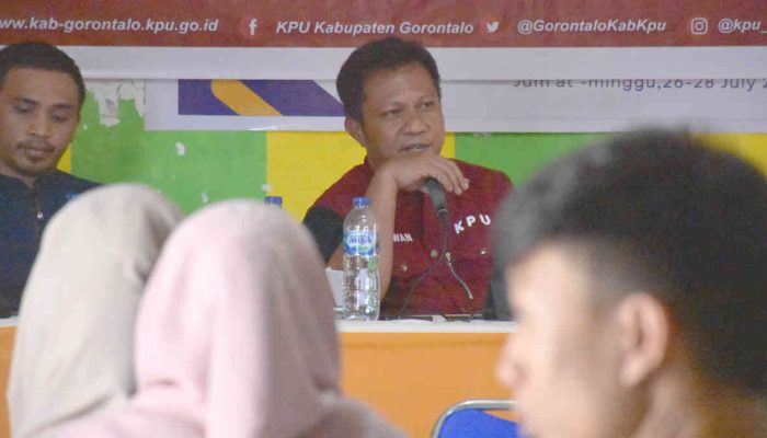 KPU Kabupaten Gorontalo Harap Masyarakat Gunakan Hak Pilihnya di Pilkada 27 November