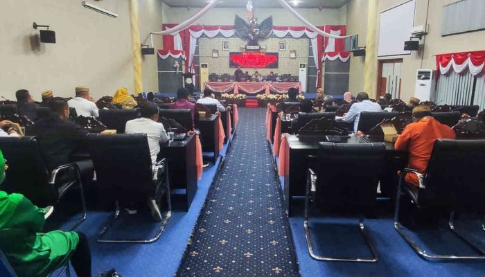 Gelar Paripurna Perdana, DPRD Kabupaten Gorontalo Resmi Bentuk Fraksi, Ini Susunannya