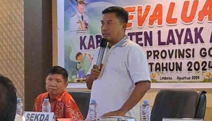 Pemkab Gorontalo Target Predikat Kota Layak Anak 2024, Kelengkapan Administrasi Dievaluasi