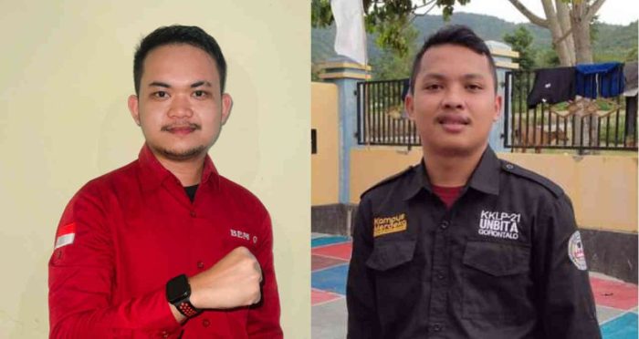 Man'uth M. Ishak (kiri) dan Rahmad Dandi Tuadingo (kanan).