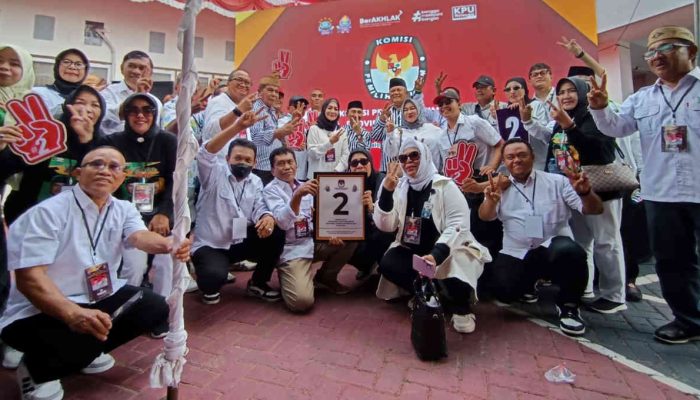 Angka Hoki ‘2’ Kembali Iringi Langkah Nelson Pomalingo di Pilgub Gorontalo