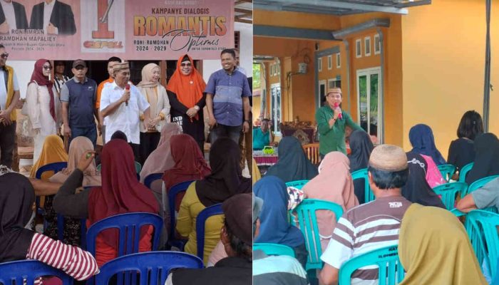 Pasangan Romantis Usung Perubahan di Kampanye Perdana, Dapat Dukungan Penuh