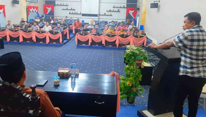 Raker I ABPD Kabupaten Gorontalo: Haris Tome Tekankan Pembangunan Desa Berbasis Pariwisata