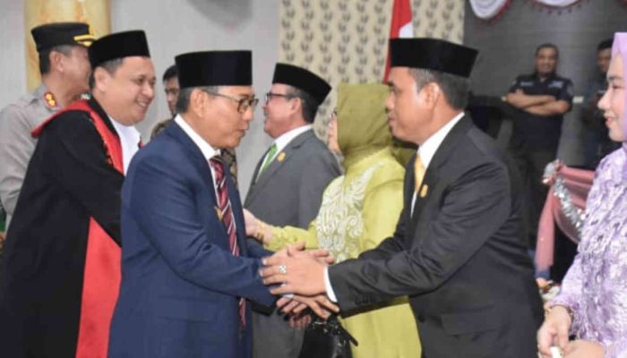 Syukri Botutihe Hadiri Pelantikan Pimpinan DPRD Gorontalo Periode 2024-2029
