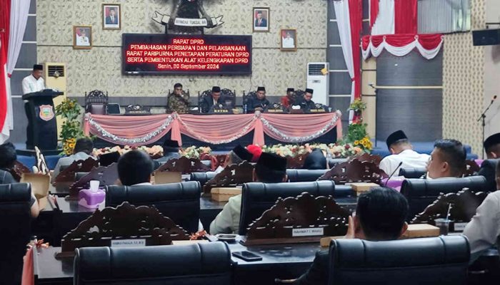 DPRD Kabupaten Gorontalo Tetapkan Tatib Periode 2024-2029