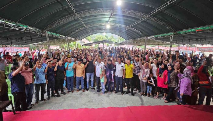 Dukungan Masyarakat Sumalata Bawa Roni-Ramdhan Dekati Kemenangan Pilkada Gorontalo Utara