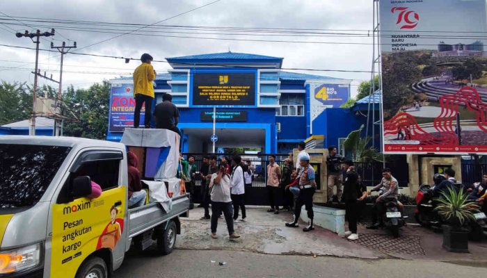 Diduga Mangkrak, Mahasiswa Desak BWS Selesaikan Proyek Revitalisasi Danau Limboto