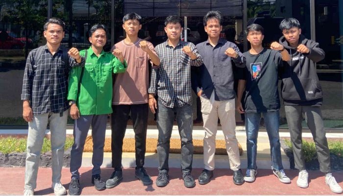 Warga Kecelakaan di Proyek Irigasi Pone, Aktivis-Mahasiswa Datangi Polres Gorontalo