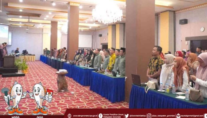 Gelar Bimtek, KPU Kabupaten Gorontalo: Persiapan Matang Menuju Pilkada 2024