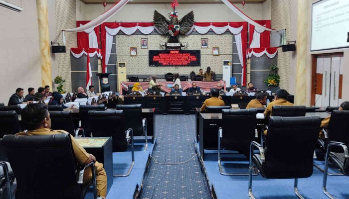 DPRD Kabupaten Gorontalo Gelar Rapat Lanjutan Pembahasan Ranperda APBD 2025