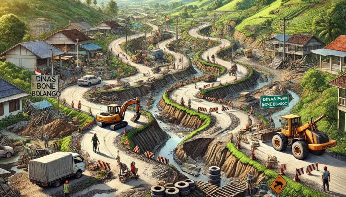 Proyek Peningkatan Jalan PUPR Bone Bolango Diduga Rugikan Uang Negara Ratusan Juta