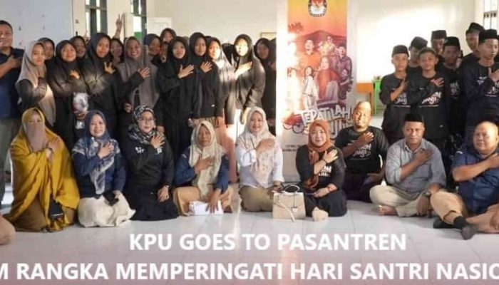 KPU Goes to Pesantren, Sosialisasi Pemilih Pemula Sambut Pilkada 2024