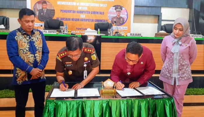 Pemkab Gorontalo dan Kejari Perkuat Sinergi Tata Kelola Pemerintahan