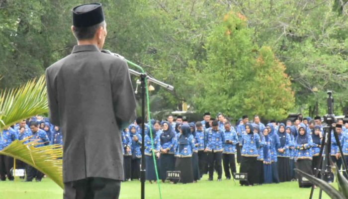 Bupati Nelson Pimpin Apel Korpri, Refleksi Perjuangan dan Pembangunan Daerah
