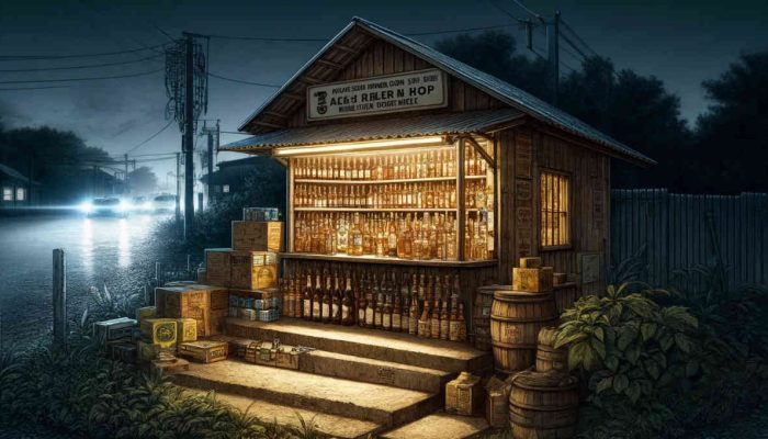 Warung Miras Dekat Polsek Tilongkabila Terus Beroperasi, Ada Perlindungan Khusus?
