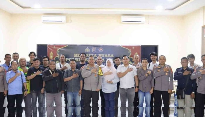 Polres Gorontalo Utara Gelar Buka Puasa Bersama Insan Pers