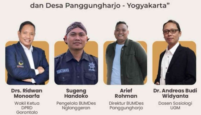Ridwan Monoarfa Jadi Pembicara di Diskusi Strategis yang Digagas Suryakanta Institute dan Pusat Studi Pancasila UGM
