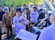 Pemkab Gorontalo Gelar Apel 1.400 Lebih Kendaraan Dinas