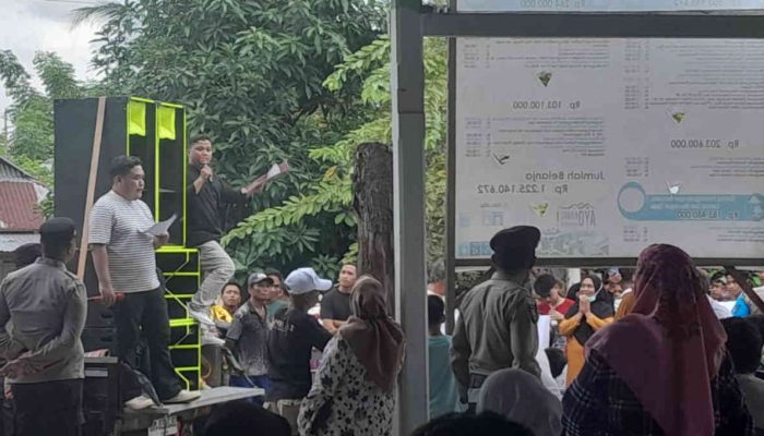 Desak Pencopotan Kades Buhu, Aliansi Warga Beri Waktu BPD 3×24 Jam