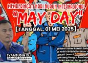 May Day 2025, DPC SBSI Bolmut Bakal Gelar Aksi Damai dan Kegiatan Sosial