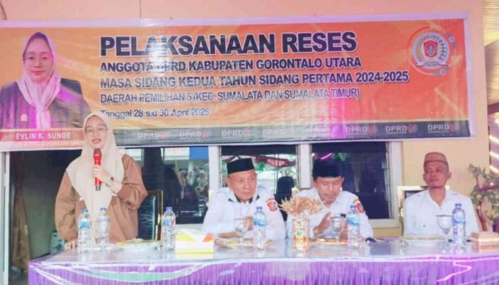 Evlin Sunge Serap Aspirasi Masyarakat Sumalata di Tengah Efisiensi Anggaran