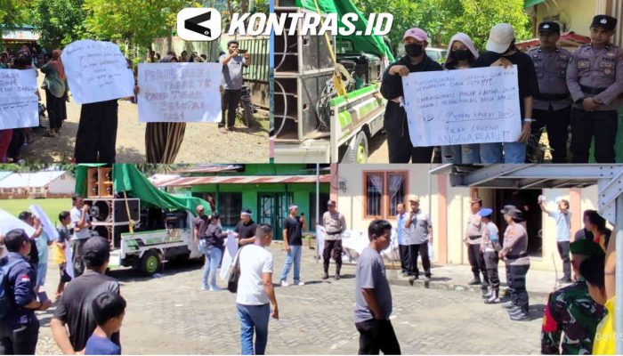 Warga Kepung Kantor Desa, Tuntut Sangadi Sangkub 1 Dicopot dan Diadili