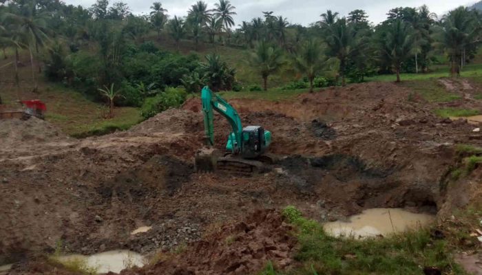 PETI Gunakan Excavator Diduga Telah Masuk Kabupaten Gorontalo