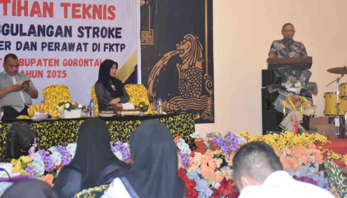 Trizal Entengo Resmi Tutup Pelatihan Penanggulangan Stroke Dokter FKTP