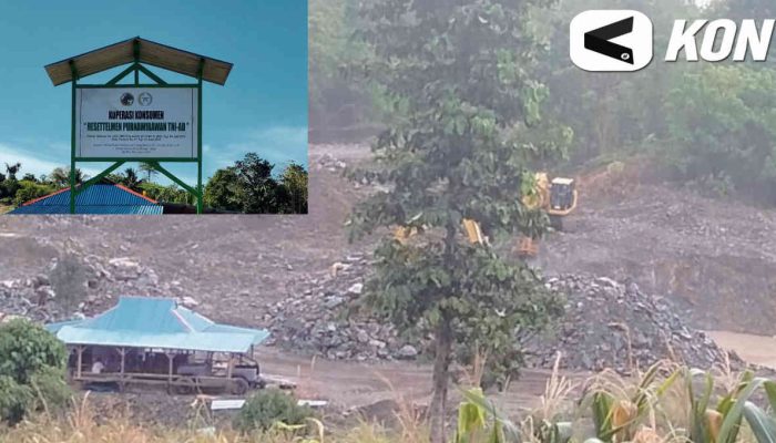 Dalih Koperasi, Gunung Sangkub Digempur Alat Berat, Izin Dipertanyakan
