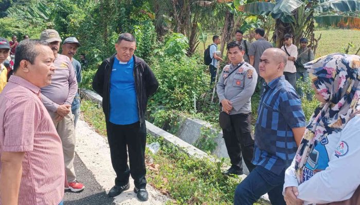 Nawir Tondako Tinjau Lokasi Pembangunan Gudang Ketahanan Pangan