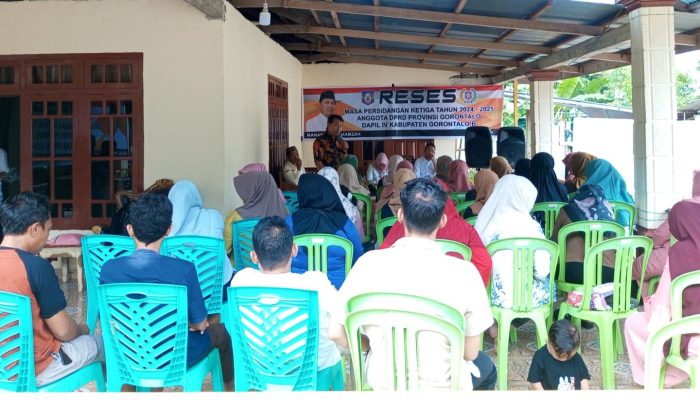 Gelar Reses di Desa Buhu, Manaf Hamzah Terima Aspirasi Soal Bantuan UMKM dan Benih Jagung