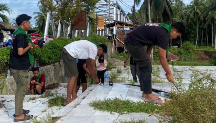 Pemuda Pecinta Alam Bersihkan Perbatasan Sulut-Gorontalo, Sindir Pemerintah yang Dinilai Abai