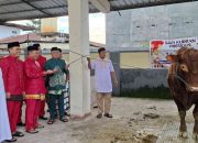 Bupati Gorontalo Serahkan Hewan Qurban Banpres ke Masjid Agung