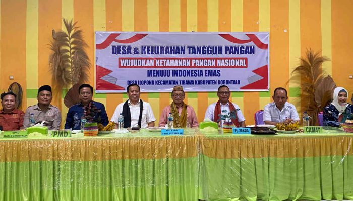 Pj Sekda Kabupaten Gorontalo Puji Semangat Gotong Royong Masyarakat Desa Iloponu