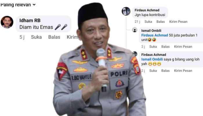 Netizen Bilang ‘Diamnya’ Kapolda Gorontalo Terhadap Aktivitas PETI Adalah Emas