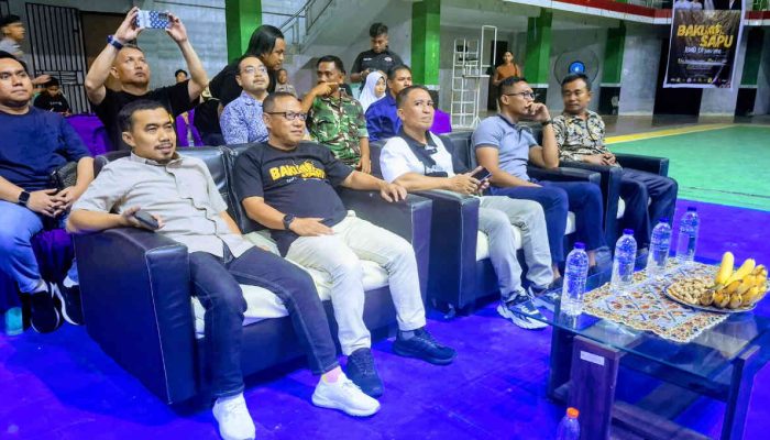 Trizal Entengo Resmikan Turnamen Baku Sapu Vol II Limboto