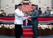 DPRD Kabupaten Gorontalo Terima Dokumen Ranperda Pertanggungjawaban APBD 2024