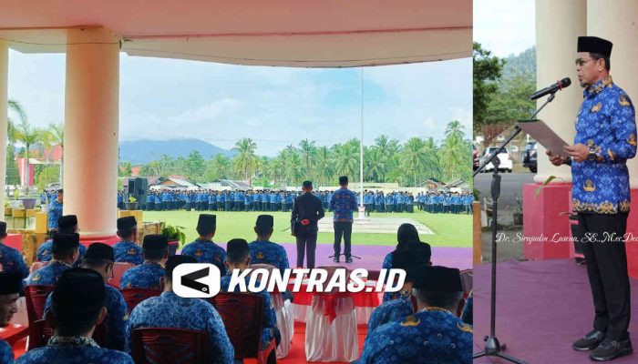 Sirajudin Lasena Tegaskan Komitmen Pelayanan Publik: ASN Harus Kompak, Taat, dan Disiplin