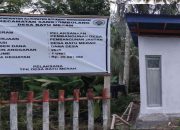Pembangungan Jamban di Batu Merah Sarat Korupsi, Ini Kata Inspektorat Bolmong