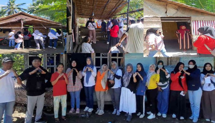 Cegah Stunting, DPPKBPPPA Bolmut Gandeng Dinas Perumahan Tinjau Kondisi Rumah Warga