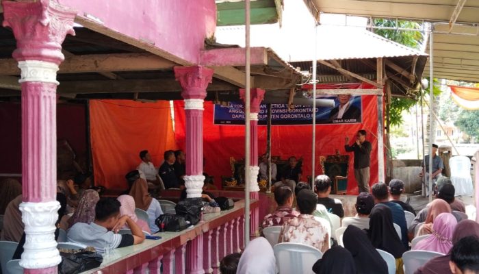 Umar Karim Serap Aspirasi Labanu: Prioritaskan Bantuan Terop dan Atasi Banjir Jembatan Nanati