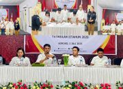 Gelar Pleno PDPB Triwulan II 2025, KPU Bolmut Tegaskan Transparansi