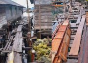 Warga Kabalutan Tojo Una-Una Pertanyakan Pekerjan Jembatan Tanpa Papan Proyek