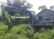Excavator Terparkir di Desa Huntuk Bintauna, Diduga untuk Aktivitas Tambang Emas Ilegal