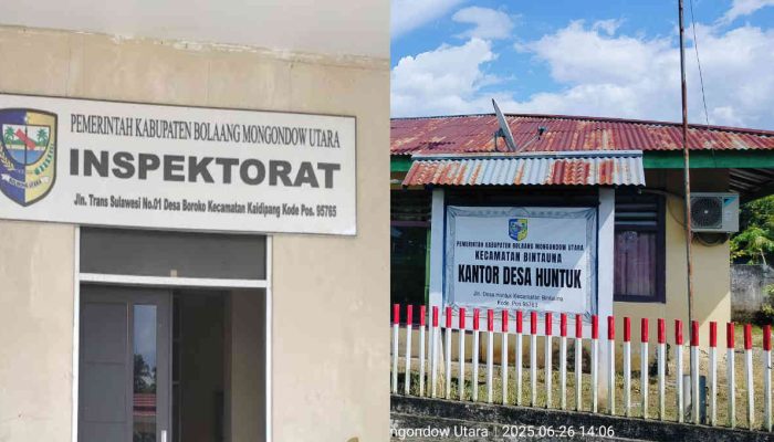 Inspektorat Bolmut Bakal Kuliti Dana Desa Huntuk Tahun Anggaran 2024