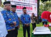 Sofyan Kukuhkan Koperasi Merah Putih, Dorong UMKM Bangkit